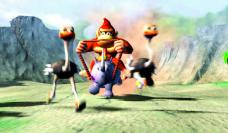 Donkey Kong Racing wurde einst gezeigt, ...