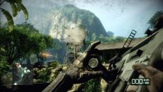 Battlefield Bad Company 2 im Test - Ciao, Sniper: Anstatt den Scharfschützen mühsam zu flankieren, greifen wir zur Gewehrgranate.