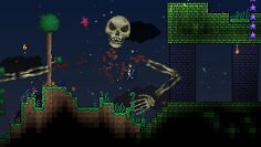 Das beliebte Sandbox-Spiel Terraria bekommt in wenigen Tagen ein großes Update. Im Bild ist eine Szene aus dem Spiel zu sehen.