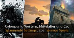 Cyberpunk, Wild West, Piraten und mehr: Spannende Settings, die viel zu selten für Spiele benutzt werden