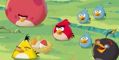 [b]Angry Birds[/b] (Android, iPhone) - In diesem kurzweiligen Geschicklichkeitsspiel schleudert ihr eine gewisse Anzahl von Vögel über den Bildschirm, um im Level platzierte Schweine zu zerstören. Und meistens hocken die versteckt hinter verschiedenen Objekten. Schaltet ihr alle aus, winkt ein neues Level!