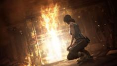Tomb Raider gespielt - Feuer sieht in Tomb Raider nicht nur fantastisch aus, weil es die Ausleuchtung eines Raums verändert, es hat auch Gameplay-Auswirkungen!