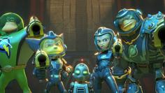 Ratchet & Clank sind meistens zusammen mit den Galactic Rangers unterwegs.