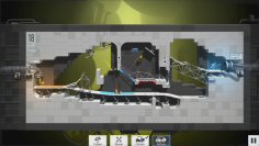 Bridge Constructor Portal vermischt die Features von Bridge Constructor und Portal und macht daraus ein witziges und anspruchsvolles Zeitvertreib-Spiel! (3)