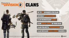 The Division 2 - Clans - Tipps zum Gruppen-Feature
