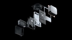 Explosions-Darstellung einer Xbox Series X