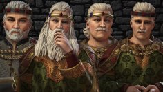 So sahen die Targaryen-Könige aus, bevor die Modder alle Porträts aufgrund der CK3-Erweiterung neu machen mussten.