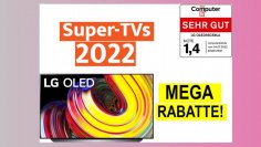 <strong>LG OLED TV, Philips Ambilight, Samsung QLED: </strong>Bis 1.400€ Rabatt für<strong> </strong>Spitzen-Fernseher von 2022