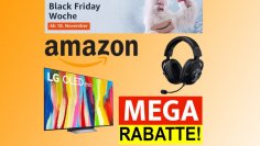<strong>Fernseher, PC, Gaming &amp; Co. mit Mega-Rabatt: </strong>Black Friday 2022 bei Amazon ab 18. November