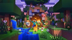 Die Spielwelt von Minecraft.