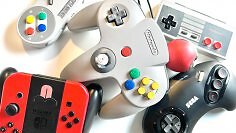 Controller für NES, Super Nintendo, Mega Drive, N64 und Switch.