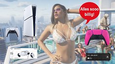 GTA-Fans, worauf wartet ihr? PS5 Slim gerade günstig wie nie - Media Markt schenkt die MwSt. und haut die Konsole für 378,14€ raus