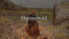 Der Spielercharakter betritt den Abgrundwald