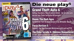 play5 07/25 mit Coverstory zu Grand Theft Auto 6, Test zu Doom The Dark Ages, Oblivion Remastered, Forza Horizon 5 u. v. m.