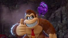 Donkey Kong und der mysteriöse sprechende Stein sind ab sofort ein Team.