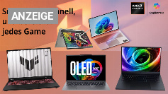 Zum Windows 10 Support-Ende bis zu 550€ günstiger: Laptops mit Windows 11 für Gaming (RTX 4070/5070) &amp; Office