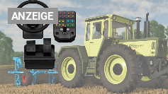 Logitech-Set für Landwirtschafts-Simulator mit 110€ Rabatt - mit Lenkrad, Steuerkonsole & Gas- und Bremspedal