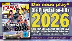 play5 02/26 mit Coverstory zu den Playstation-Hits 2026, Tests zu Dispatch, Project Motor Racing u. v. m.
