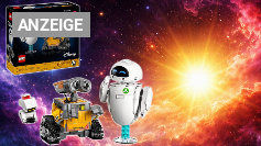 In 49 Shops teurer: Legos Disney and Pixar Wall-E und EVE bei Amazon zum Bestpreis