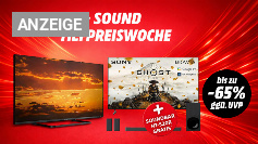 Kann das stimmen? Sony TV statt 1.399€ nur 733€ und mit Gratis-Soundbar - starke Fernseher-Deals bei MediaMarkt