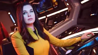 Rebecca Romijn in Star Trek: Strange New Worlds