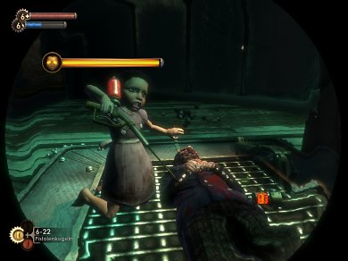 Mehr als nur Ballern: Bioshock (2007) begeistert mit seiner atmosphärischen Spielwelt und seiner intelligenten, philosophische Fragen aufwerfenden Geschichte.&nbsp; (1)