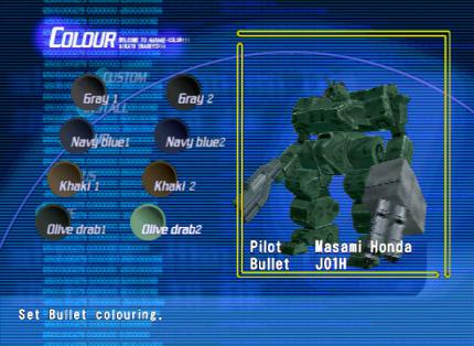 Die Farbe der Mechs hat auf das Spielgeschehen keinerlei Einfluss.