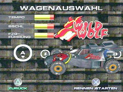Wild Wild Racing - Cheats