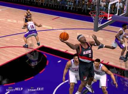 Scottie Pippen beim Punkten.