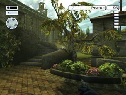 In dieses besinnliche Paradies hat sich Hitman zurückgezogen.