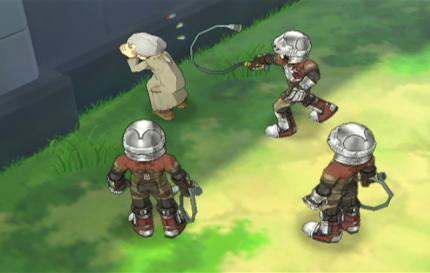Einige Bewohner von Sylvarant werden als Sklaven gehalten.