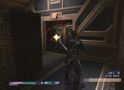 Dieser bewaffnete Geselle scheint aus dem Nichts zu kommen. Das passiert im Spiel des Öfteren. 