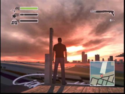 Ein Boot, ein 
Sonnenuntergang und eine 
Pumpgun - was will Mann mehr?