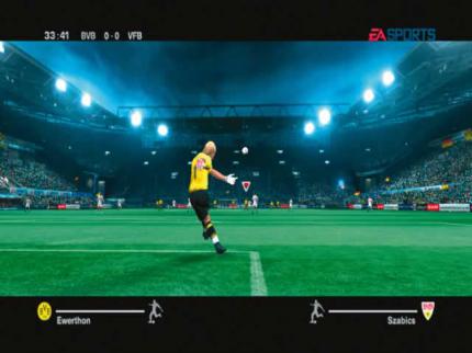 Die Stadiongrafik sieht einfach atemberaubend aus.