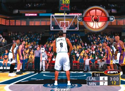 An der Freiwurflinie ist Latrell Sprewell ein ganz sicherer Werfer.