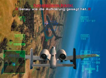 Die Thunderbolt A-10A eignet sich nicht unbedingt f&uuml;r Begleit- oder Aufkl&auml;rungsmissionen.