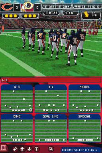 Jetzt schnell den richtigen Spielzug ausw&auml;hlen und dem Touchdown steht nichts mehr im Weg.