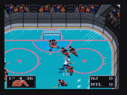 Retrozocker kommen bei NHL 94 auf ihre Kosten.