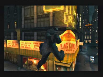 Nicht nur im Dschungel darf gekraxelt werden, auch in New York macht Riesenprimat King Kong H&auml;userfassaden unsicher.