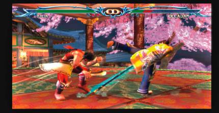 Im 16:9-Modus sieht Soul Calibur III noch spektakulärer aus und bietet mehr Übersicht. 