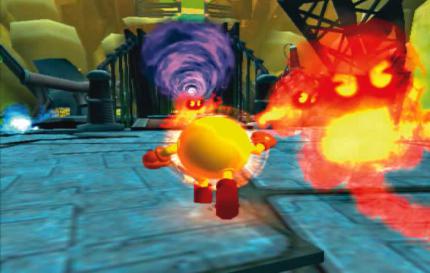 Pac-Man hat sich gerade eine Pille einverleibt - Zeit, die Geister zu verschlingen!