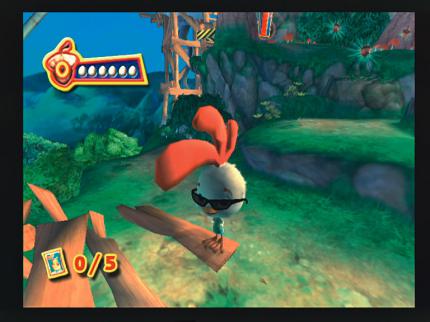 Jetzt sieht Chicken Little richtig cool aus.