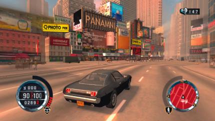 Der Times Square ist in Wirklichkeit belebter, sieht aber auch in Driver schick aus.