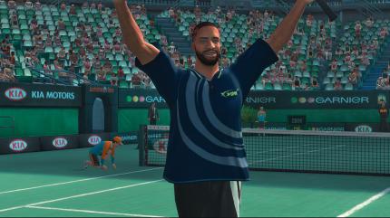 Unser eigenhändig erschaffener Tennisstar steht im Finale der Australian Open!