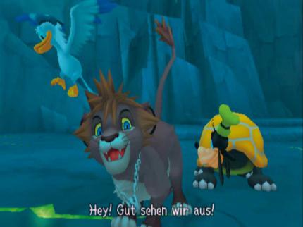 In manchen Welten werden Sora, Donald und Goofy automatisch verwandelt.
BILD: PLAYZONE