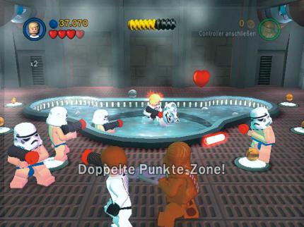 Diese Sturmtruppen hätten nicht gedacht, beim gemeinsamen Baden von Luke & Co überrascht zu werden. 
BILD: XBOX-ZONE