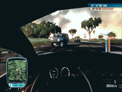 Der Gegenverkehr versucht meist auszuweichen - nicht immer zu seinen Gunsten. BILD: XBOX-ZONE