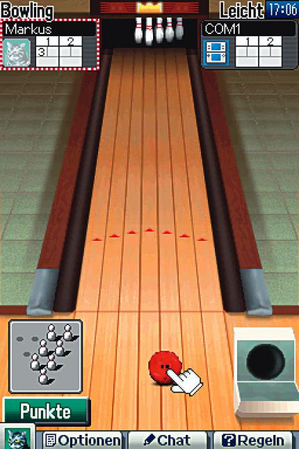 Bowling ist eines der wenigen Spiele, bei denen es auch auf Geschicklichkeit ankommt. BILD: N-ZONE