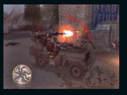 gal ob zu Fuß oder an Bord von Fahrzeugen - im dritten Call of Duty gehts heftig zur Sache. 
BILD: PLAYZONE