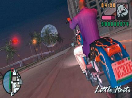 Mit der Chopper durch die Straßen zu cruisen, ist immer wieder ein Genuss. 
BILD: PLAYZONE